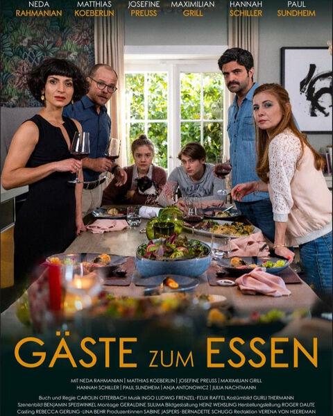 постер Gäste zum Essen
